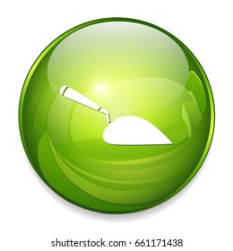 trowel tool icon