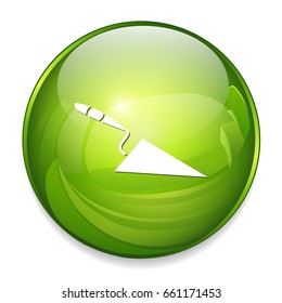 trowel tool icon