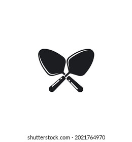 trowel tool icon  vector of architecture builder design template web