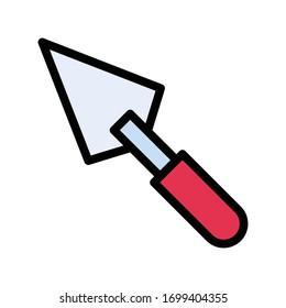 icono de color plano vectorial de traviesa 