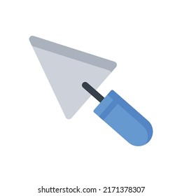 Trowel  vector flat icon for web isolated on white background EPS 10 file