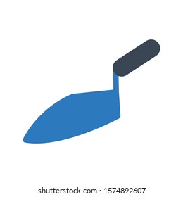 trowel vector glyph color icon 