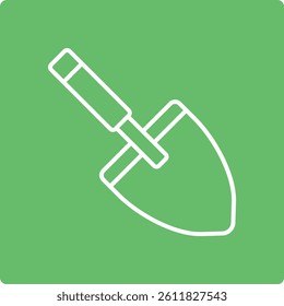 Trowel vector icon. Can be used for printing, mobile and web applications.