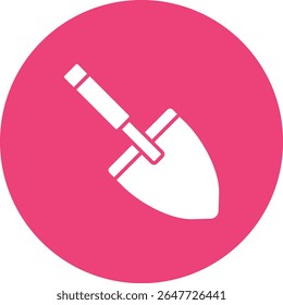 Trowel vector icon. Can be used for printing, mobile and web applications.
