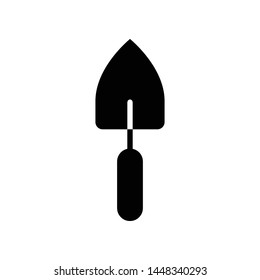 Trowel Vector Icon Design Template