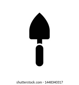 Trowel Vector Icon Design Template