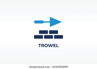 Vetor TROWEL, ícone ou logotipo sinal símbolo isolado ilustração