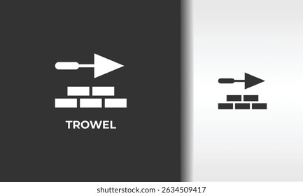 Trowel Vector, Icon Or Logo Sign Isolated Symbol Illustration