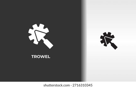 Ilustración De Símbolo Aislado De Vector, Icono O Logotipo De Paleta