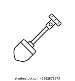 Icono de vector de Trowl que puede modificar o editar fácilmente

