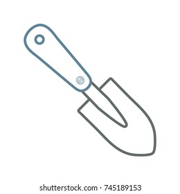 trowel  vector  illustration