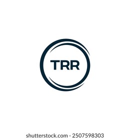 TRR logo. T R R design. White TRR letter. TRR, T R R letter logo design.