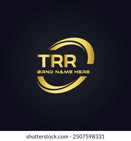 TRR logo. T R R design. White TRR letter. TRR, T R R letter logo design.