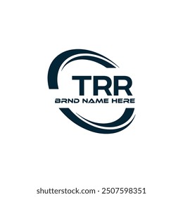 TRR logo. T R R design. White TRR letter. TRR, T R R letter logo design.