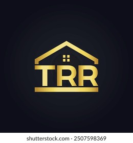 TRR logo. T R R design. White TRR letter. TRR, T R R letter logo design.