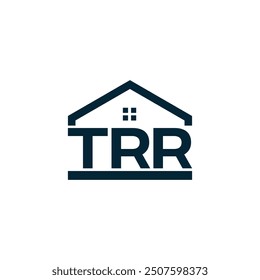 TRR logo. T R R design. White TRR letter. TRR, T R R letter logo design.