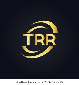 TRR logo. T R R design. White TRR letter. TRR, T R R letter logo design.