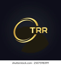 TRR logo. T R R design. White TRR letter. TRR, T R R letter logo design.