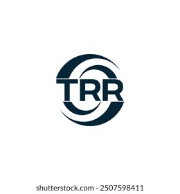 TRR logo. T R R design. White TRR letter. TRR, T R R letter logo design.