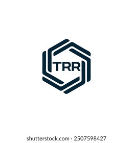 TRR logo. T R R design. White TRR letter. TRR, T R R letter logo design.