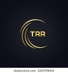 TRR logo. T R R design. White TRR letter. TRR, T R R letter logo design.