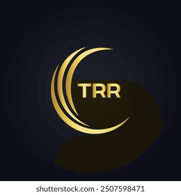TRR logo. T R R design. White TRR letter. TRR, T R R letter logo design.