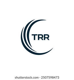 TRR logo. T R R design. White TRR letter. TRR, T R R letter logo design.