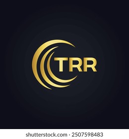 TRR logo. T R R design. White TRR letter. TRR, T R R letter logo design.