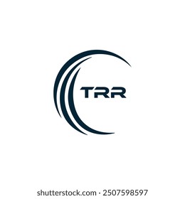 TRR logo. T R R design. White TRR letter. TRR, T R R letter logo design.