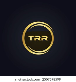 TRR logo. T R R design. White TRR letter. TRR, T R R letter logo design.