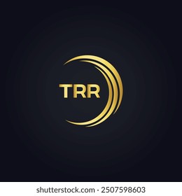 TRR logo. T R R design. White TRR letter. TRR, T R R letter logo design.