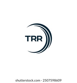 TRR logo. T R R design. White TRR letter. TRR, T R R letter logo design.