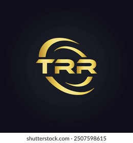 TRR logo. T R R design. White TRR letter. TRR, T R R letter logo design.