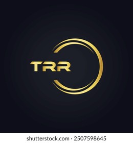 TRR logo. T R R design. White TRR letter. TRR, T R R letter logo design.