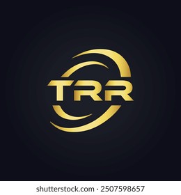 TRR logo. T R R design. White TRR letter. TRR, T R R letter logo design.