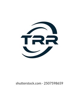 TRR logo. T R R design. White TRR letter. TRR, T R R letter logo design.