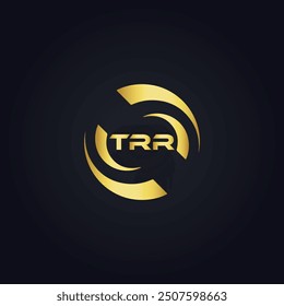 TRR logo. T R R design. White TRR letter. TRR, T R R letter logo design.