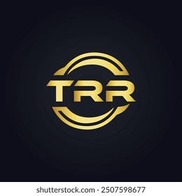 TRR logo. T R R design. White TRR letter. TRR, T R R letter logo design.