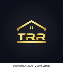 TRR logo. T R R design. White TRR letter. TRR, T R R letter logo design.