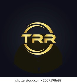 TRR logo. T R R design. White TRR letter. TRR, T R R letter logo design.