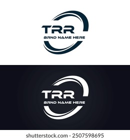 TRR logo. T R R design. White TRR letter. TRR, T R R letter logo design.