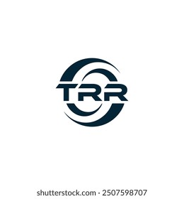 TRR logo. T R R design. White TRR letter. TRR, T R R letter logo design.