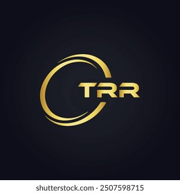 TRR logo. T R R design. White TRR letter. TRR, T R R letter logo design.