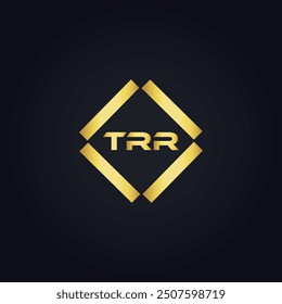 TRR logo. T R R design. White TRR letter. TRR, T R R letter logo design.