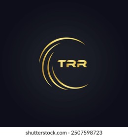 TRR logo. T R R design. White TRR letter. TRR, T R R letter logo design.