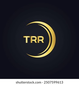 TRR logo. T R R design. White TRR letter. TRR, T R R letter logo design.