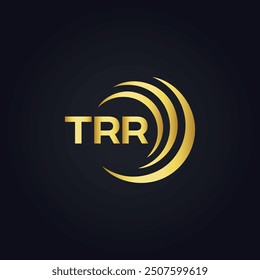 TRR logo. T R R design. White TRR letter. TRR, T R R letter logo design.