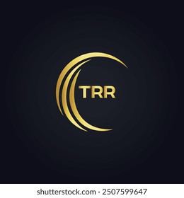 TRR logo. T R R design. White TRR letter. TRR, T R R letter logo design.