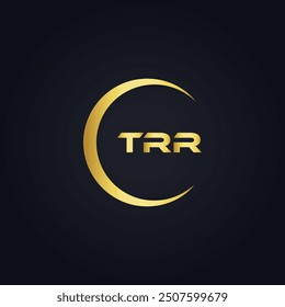 TRR logo. T R R design. White TRR letter. TRR, T R R letter logo design.