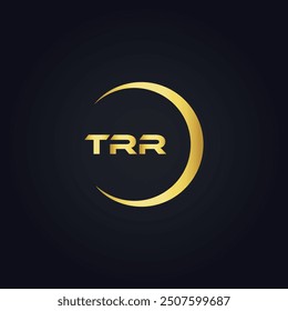 TRR logo. T R R design. White TRR letter. TRR, T R R letter logo design.